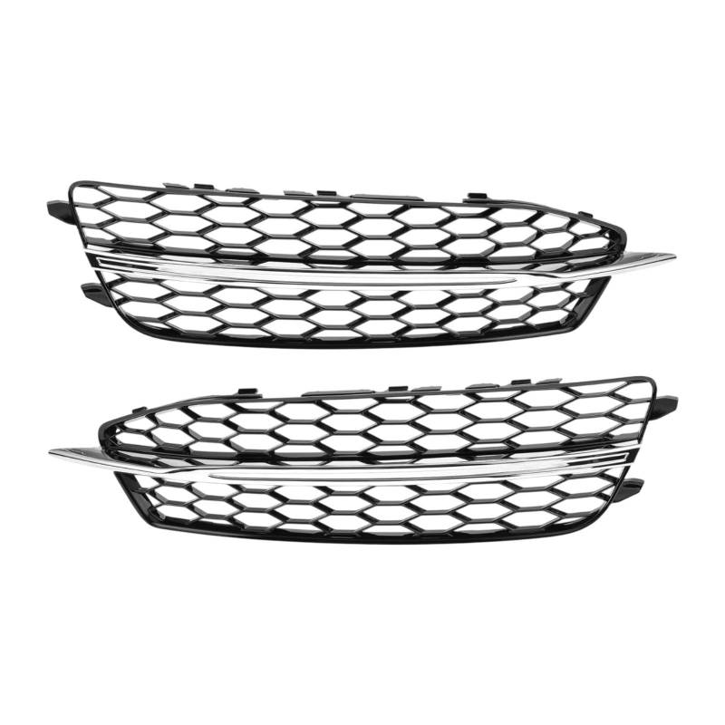 Okiyakusama 2x Kühlergrill Trim Gitter Grillschalenform- 4G0807681d Direkt ersetzen Sie einfach zu installieren Außenzubehör für 11-14 von Okiyakusama