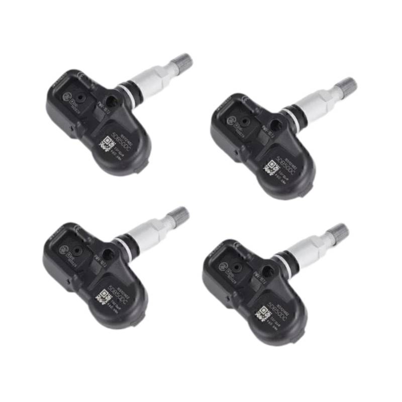 Okiyakusama 4PCS-Reifendrucksensoren 42607-33011 Automatische Komponentenbaugruppe Ersatzgarage TPMS-Sensoren 42607-33021 für 2008-2011 von Okiyakusama