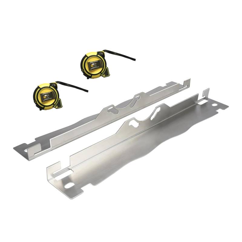 Okiyakusama Wheel -Ausrichtungswerkzeug Generisches Automobilzubehör mit einzigartigem Slot Robustes Front -End -Alignment -Tool mit 2 Bändern, Silbrig von Okiyakusama