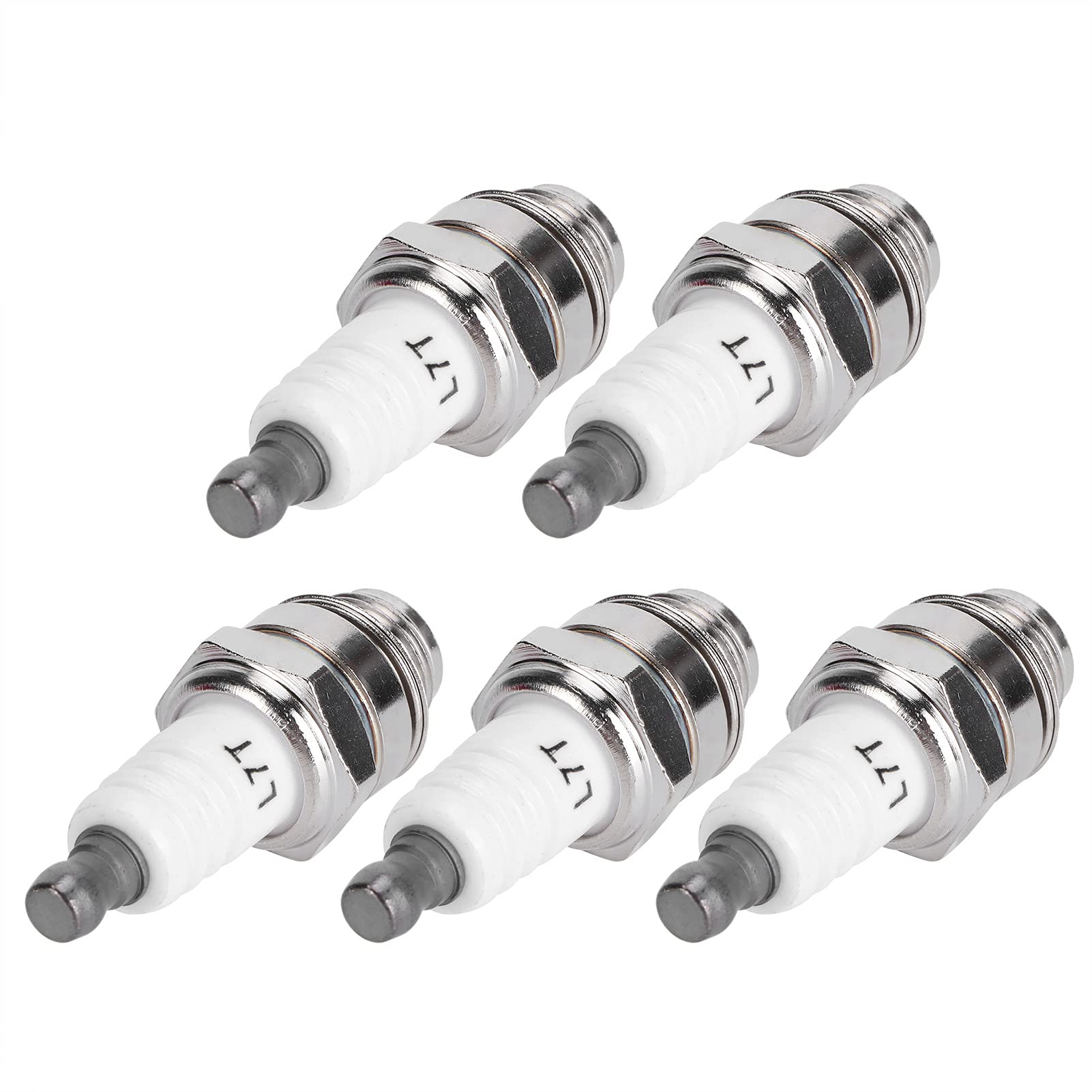 Omabeta 5-teiliges Trimmer-Zubehör L7T-Zündstecker Passend für BM6A BPMR7A RCJ6Y RCJ7Y WSR5F 33cc-49cc Trimmer-Gebläse von Omabeta