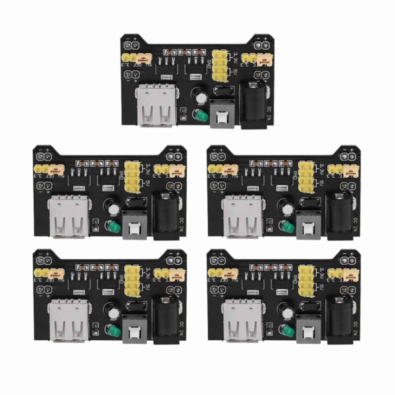 Power Supply Breadboard Spezielles Power Supply Board-Modul Zweikanaliges Power Supply Breadboard-Modul Prototyp eines Power Supply-Moduls für Breadboard von Omabeta