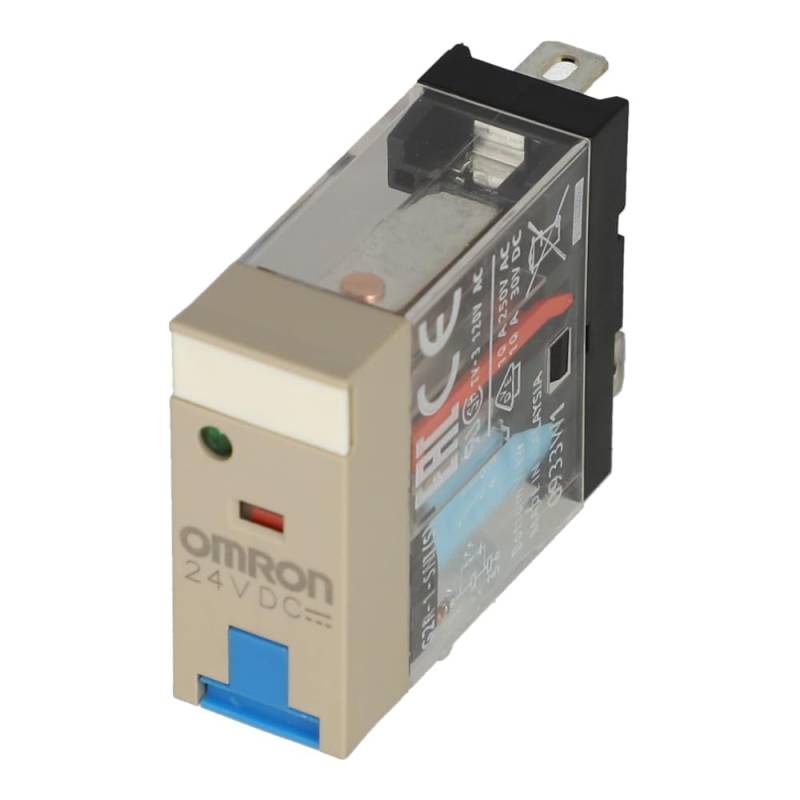 G2R-1-SNI 24DC (S) | G2R-1-SNI(S) 24DC | 154479 | OMRON RELAY, PLUG-IN, 24VDC, 10A, 5 PIN, SPDT, LED INDICATORS, LOCKABLE TEST BUTTON, LABEL FACILITY von Omron