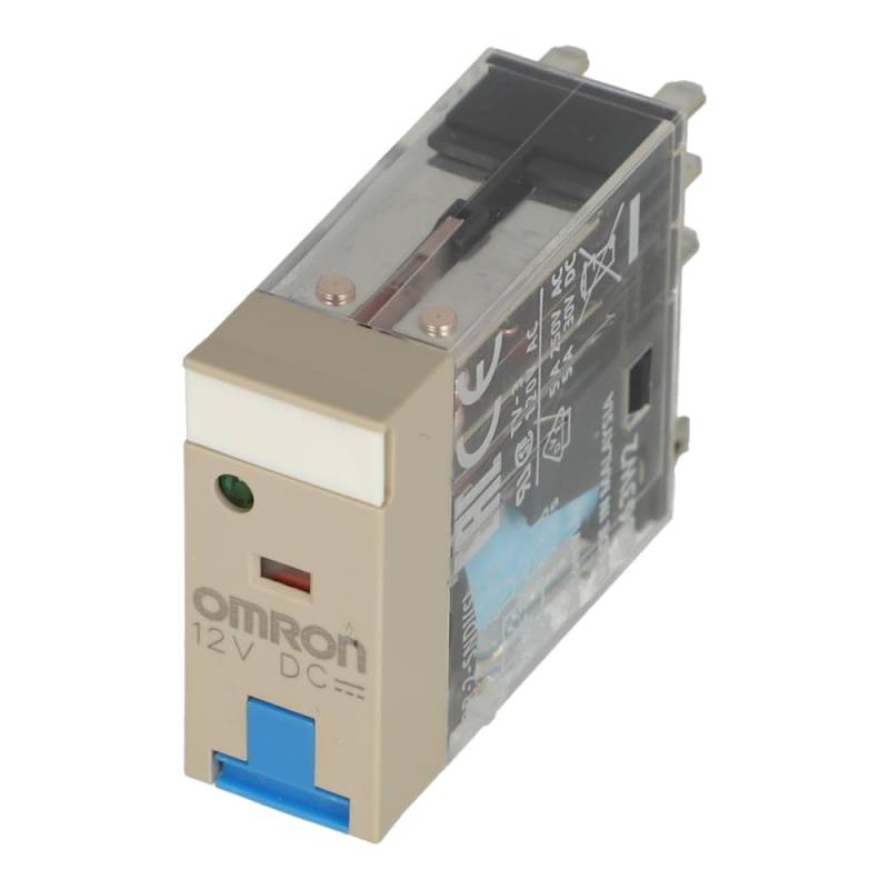 G2R-2-SNDI 12DC (S) | G2R-2-SNDI DC12(S) | 125290 | OMRON RELAY, PLUG-IN, 12VDC, 5A, 8 PIN, DPDT, LED INDICATORS, COIL SUPPRESSOR, LOCKABLE TEST BUTTON von Omron