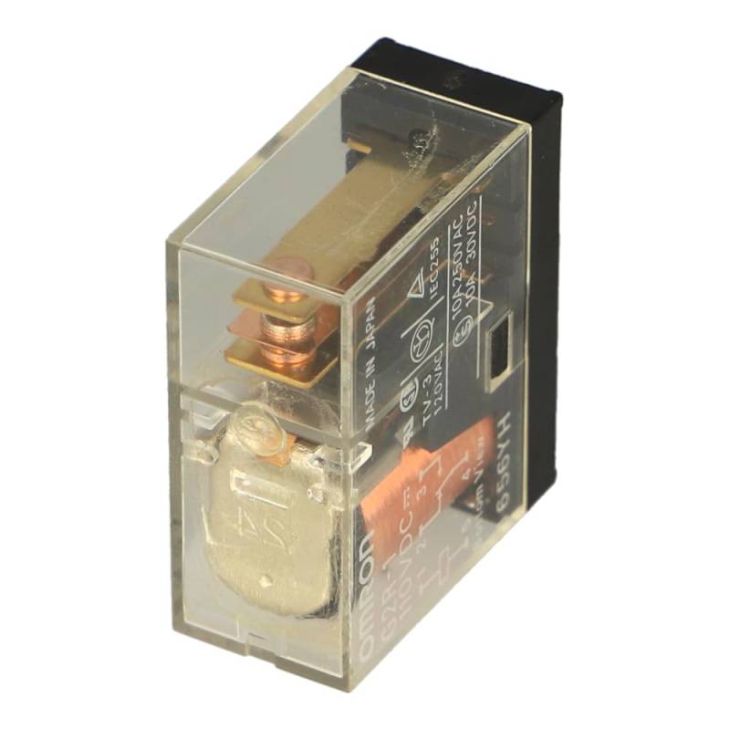 G2R1-110VDC | OMRON POWER RELAY, 10A, 110VDC, SPDT, THROUGH HOLE, NON LATCHING, PCB STYLE PINS von Omron