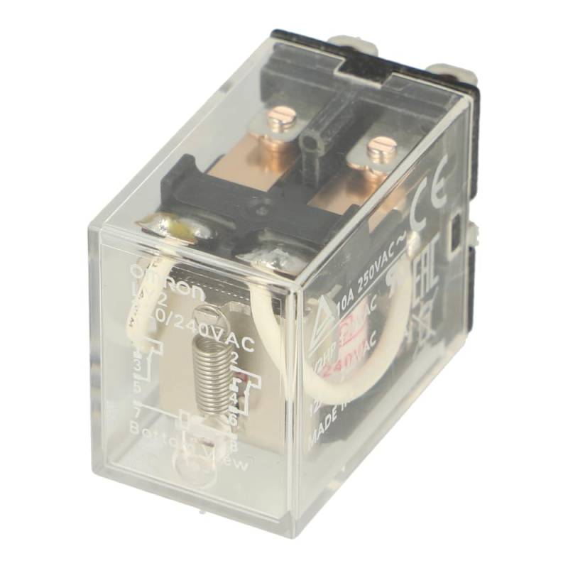 LY2 220/240AC | 154980 | OMRON RELAY 8 PIN DPDT von Omron