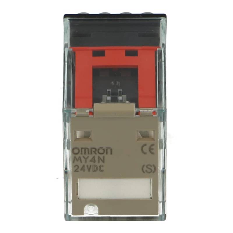 MY4N 24DC (S) | 114040 | OMRON RELAY, PLUG-IN, 5A, 24VDC, 14 PIN, 4PDT, MECH & LED INDICATORS, LABEL FACILITY von Omron