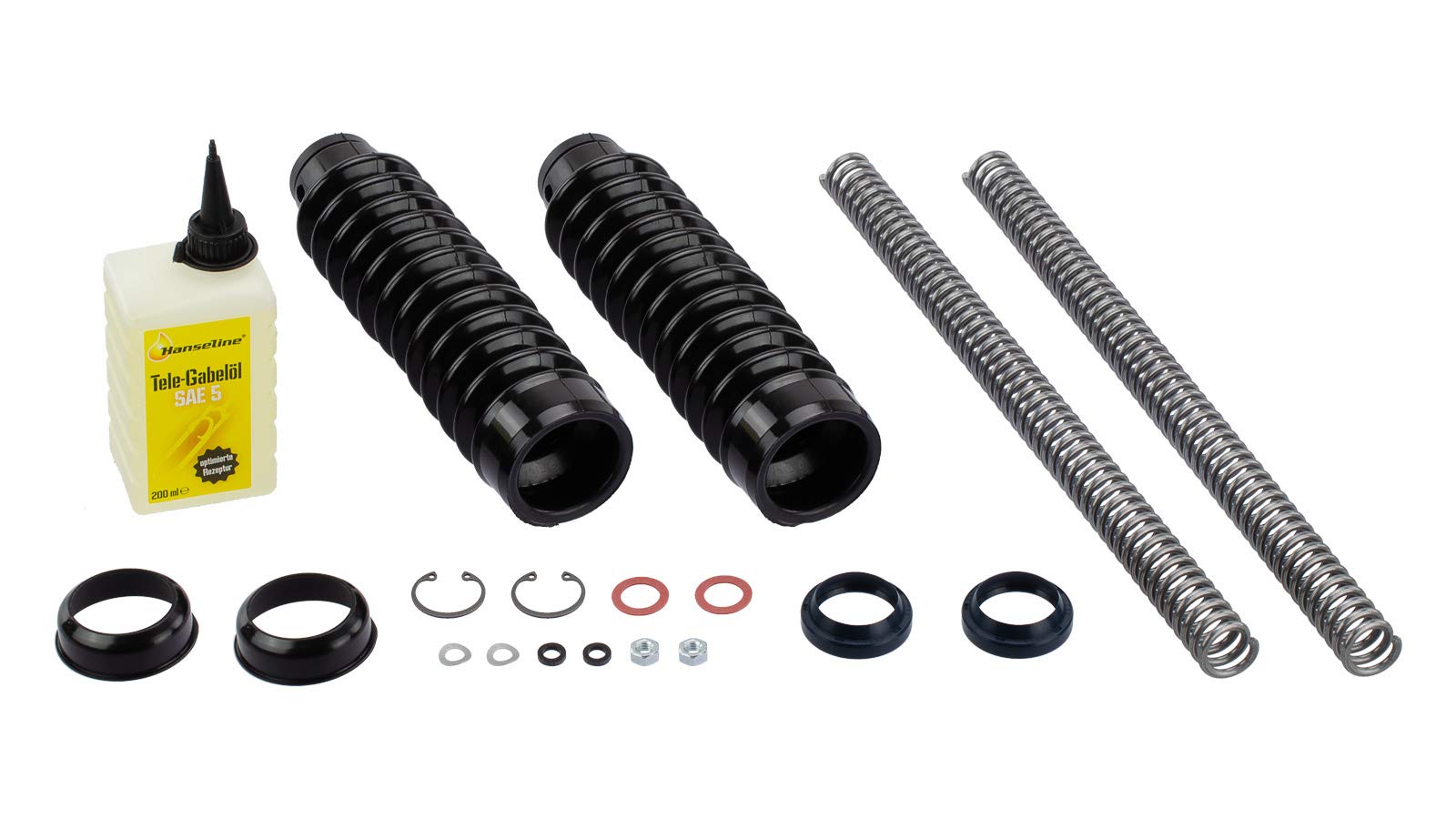 Set: Telegabel Reparaturset Faltenbalg für S50, S51, SR50 (3,4mm verstärkt) von ONE:FIFTY