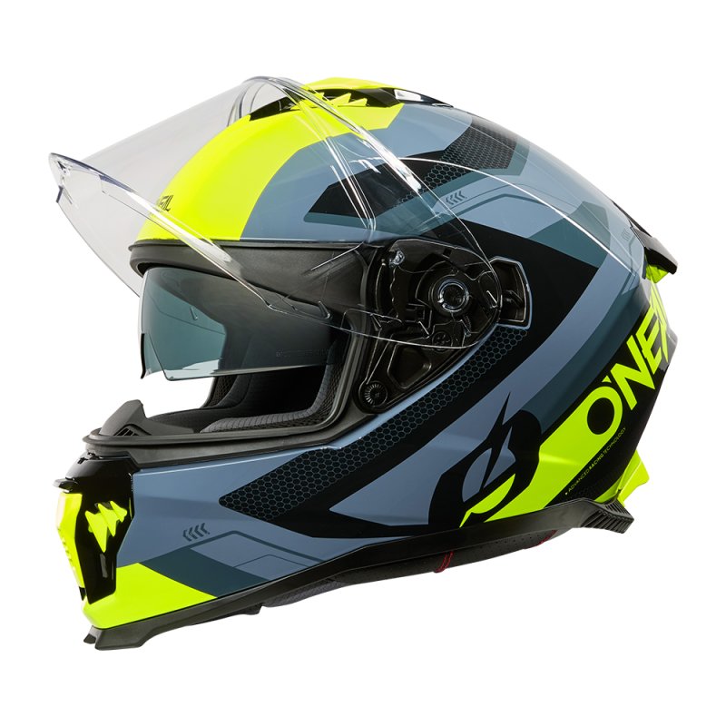 Oneal CHALLENGER Helm EXO schwarz/grau/neon gelb Größe: XXL von Oneal