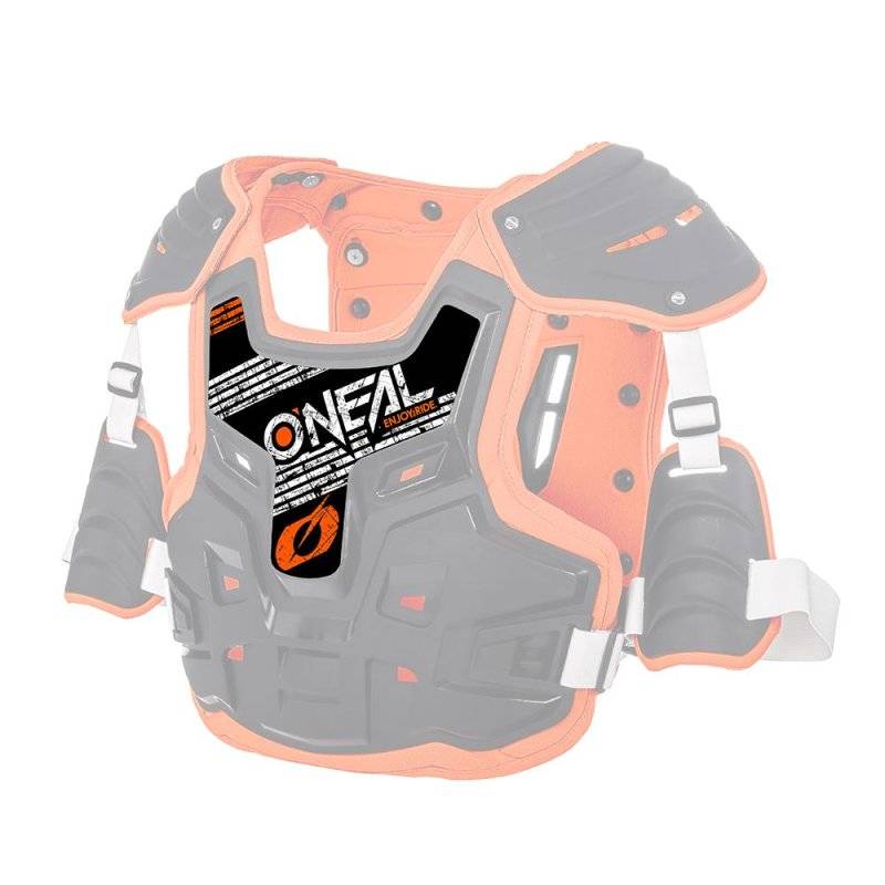 ONeal-Spare-Sticker-PXR-Stone-Shield-schwarz-orange von Oneal