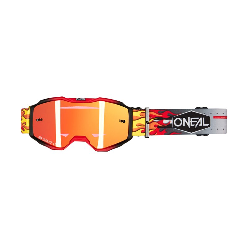 Oneal B-10 Kinder Brille HR multi - radium rot Größe One Size von Oneal