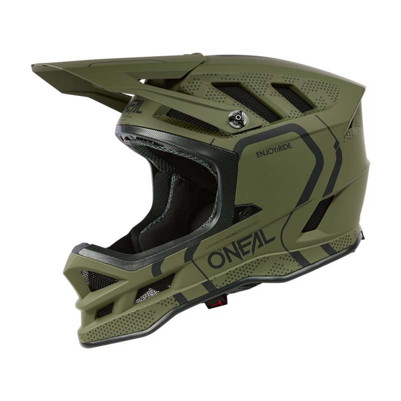 Oneal BLADE Polyacrylite Helm STRIKE olive/schwarz Größe XS von Oneal