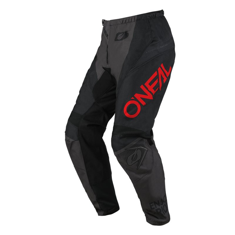 Oneal ELEMENT Hose RACEWEAR schwarz/grau/rot Größe 38 von Oneal