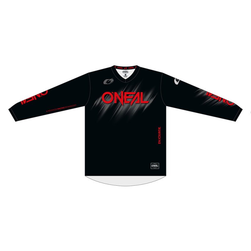 Oneal ELEMENT Jersey RACEWEAR Schwarz/Rot von Oneal