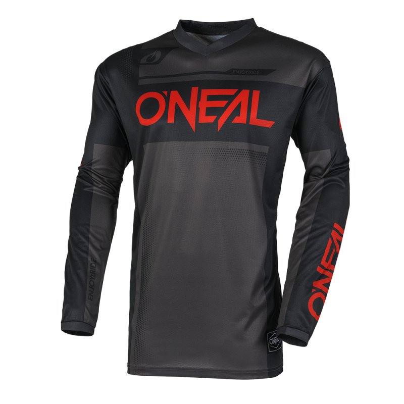 Oneal ELEMENT Jersey RACEWEAR schwarz/grau/rot Größe: L von Oneal