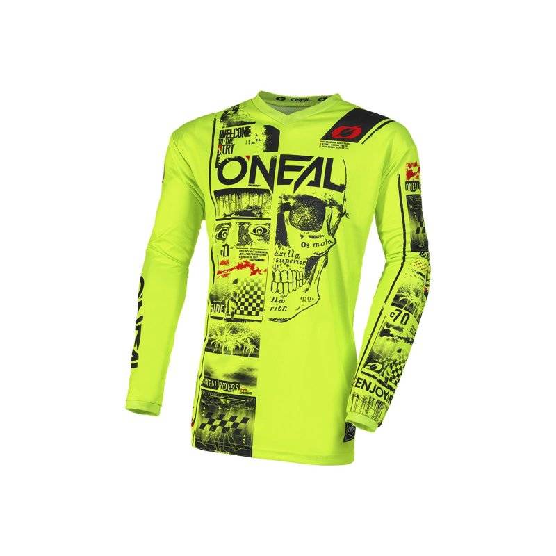 Oneal Element Jugend Jersey Attack Neongelb/Schwarz Größe: XL von Oneal