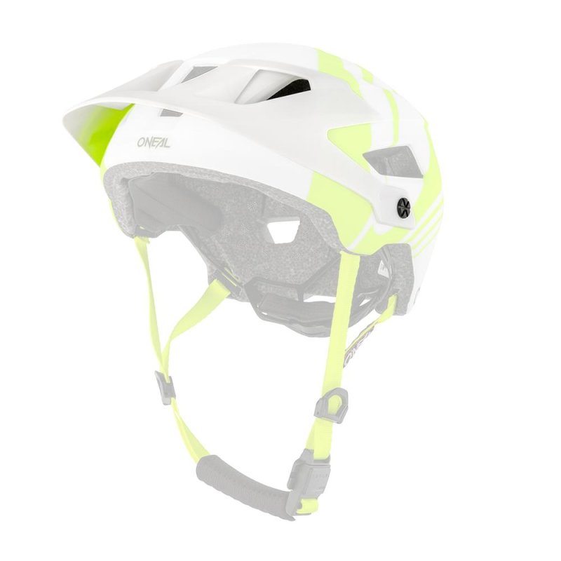 Oneal Ersatzvisier DEFENDER Helm NOVA weiss/neon gelb von Oneal