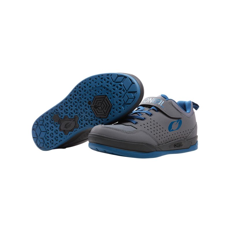 Oneal FLOW SPD Schuhe V.22 gray/blue 37 von Oneal