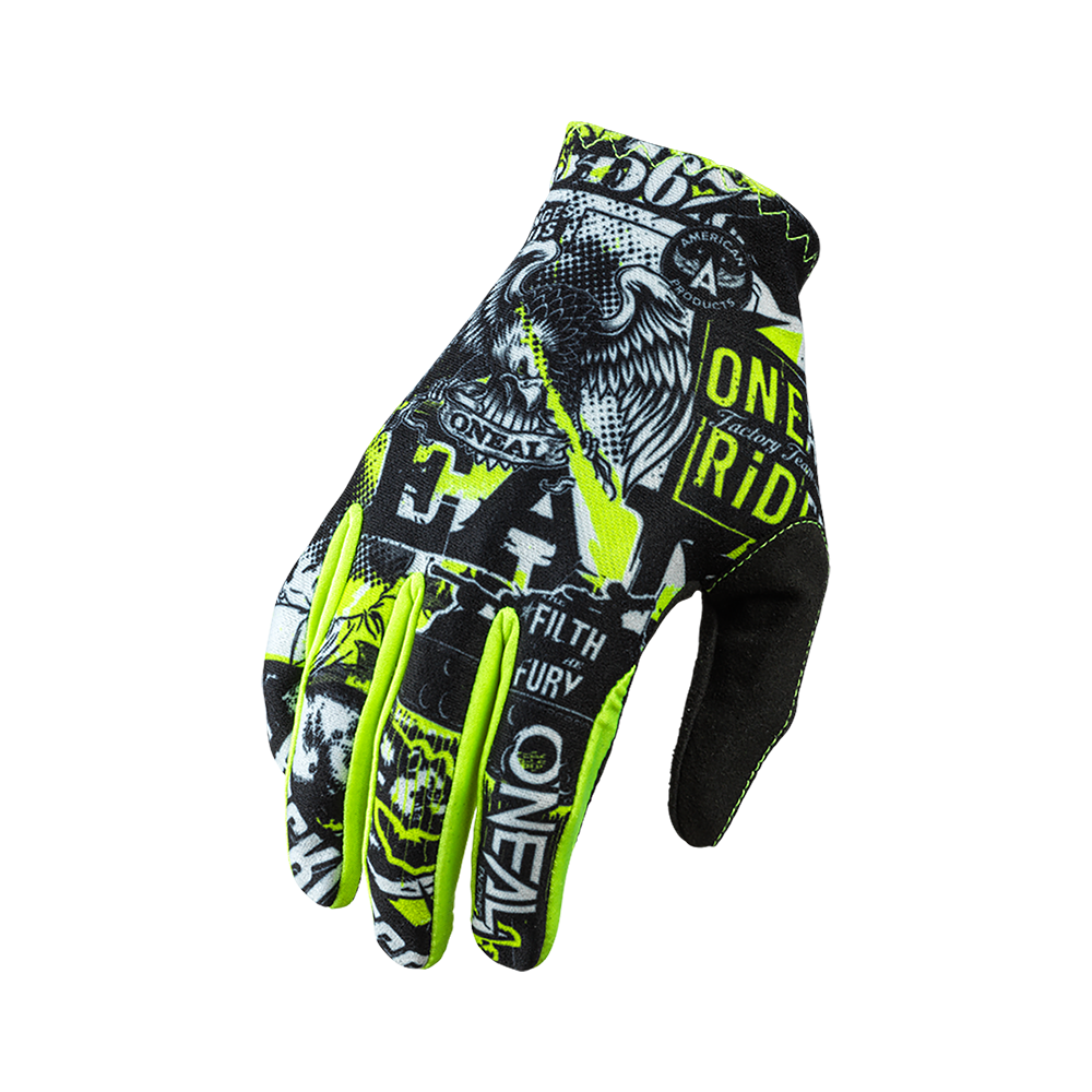 Oneal MATRIX Glove ATTACK black/neon yellow L/9 von Oneal