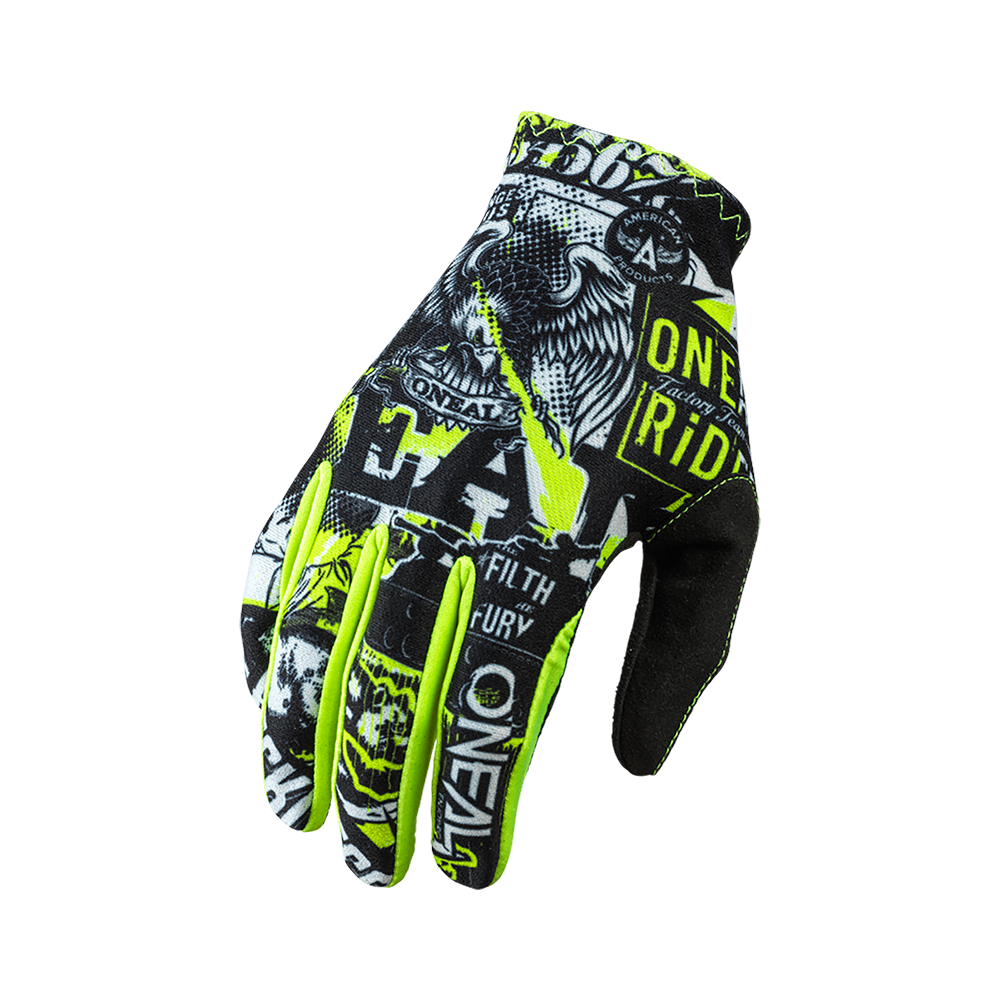 Oneal MATRIX Glove ATTACK black/neon yellow M/8,5 von Oneal