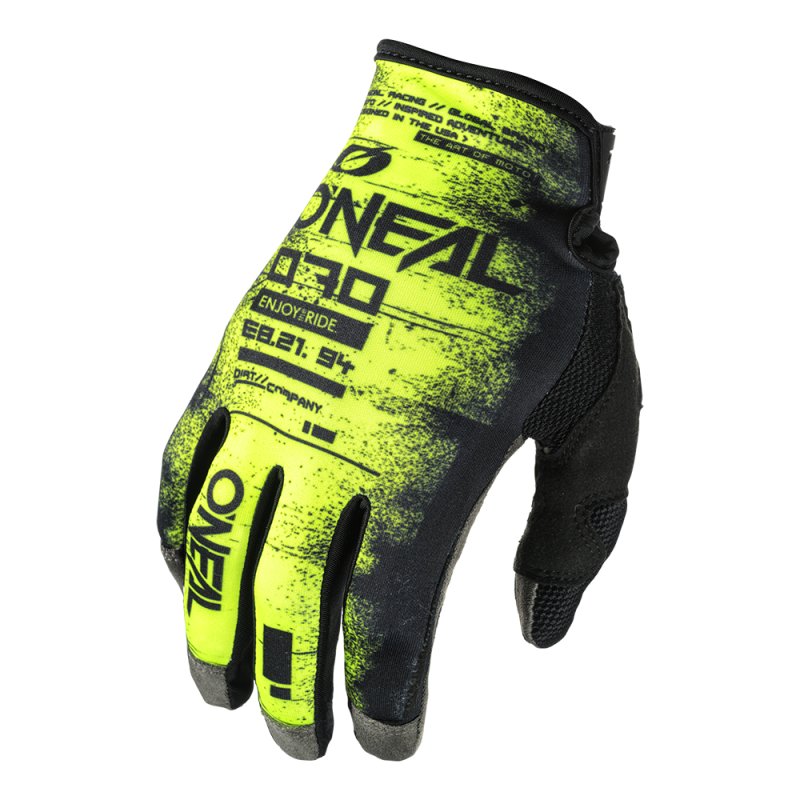 Oneal MAYHEM Handschuhe SCARZ schwarz/neon gelb Größe XL von Oneal