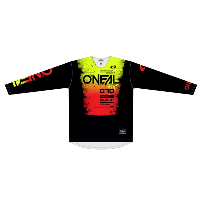 Oneal Mayhem Jersey Scarz Schwarz/Rot Größe: XL von Oneal