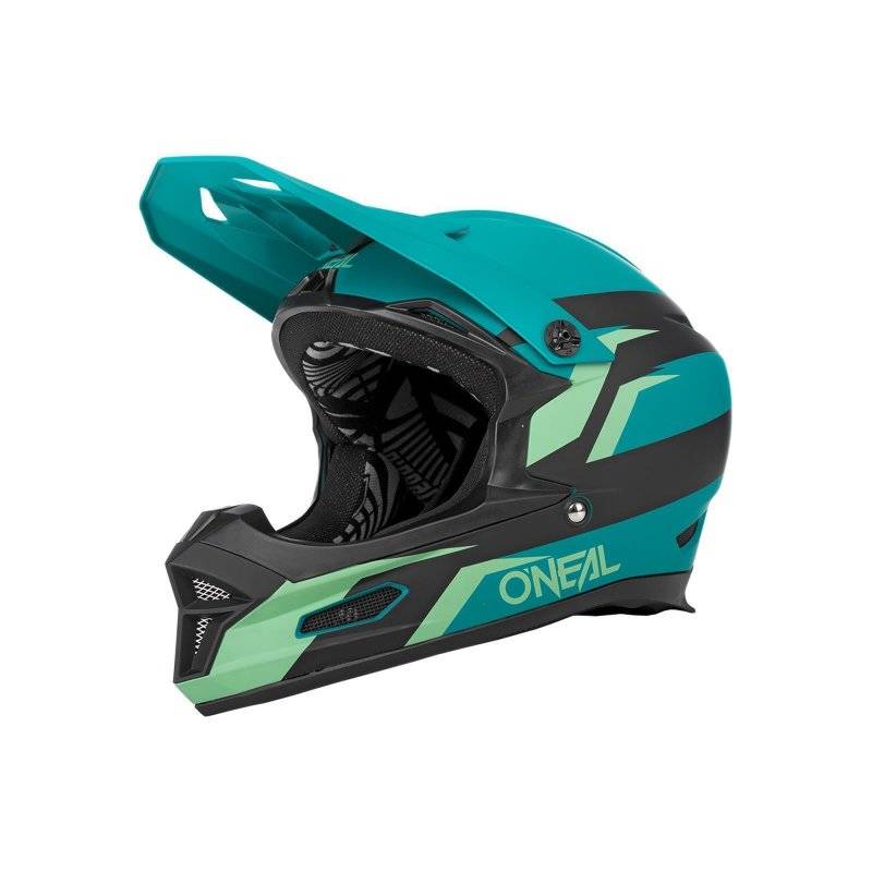 Oneal Helmschirm FURY Helm STAGE V.22 Schwarz/Teal Größe: OS von Oneal