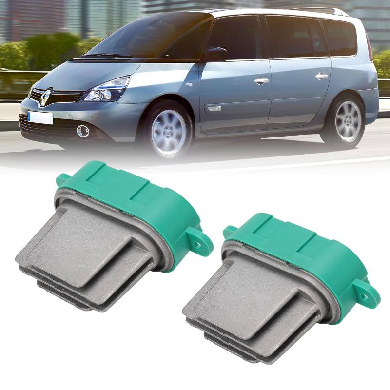 Opaltool 2PCS Heizung Gebläse Widerstand 7701207453 Kompatibel mit Renault Espace IV 2002-2024, Heizungswiderstand Heizmotor Gebläsewiderstand von Opaltool