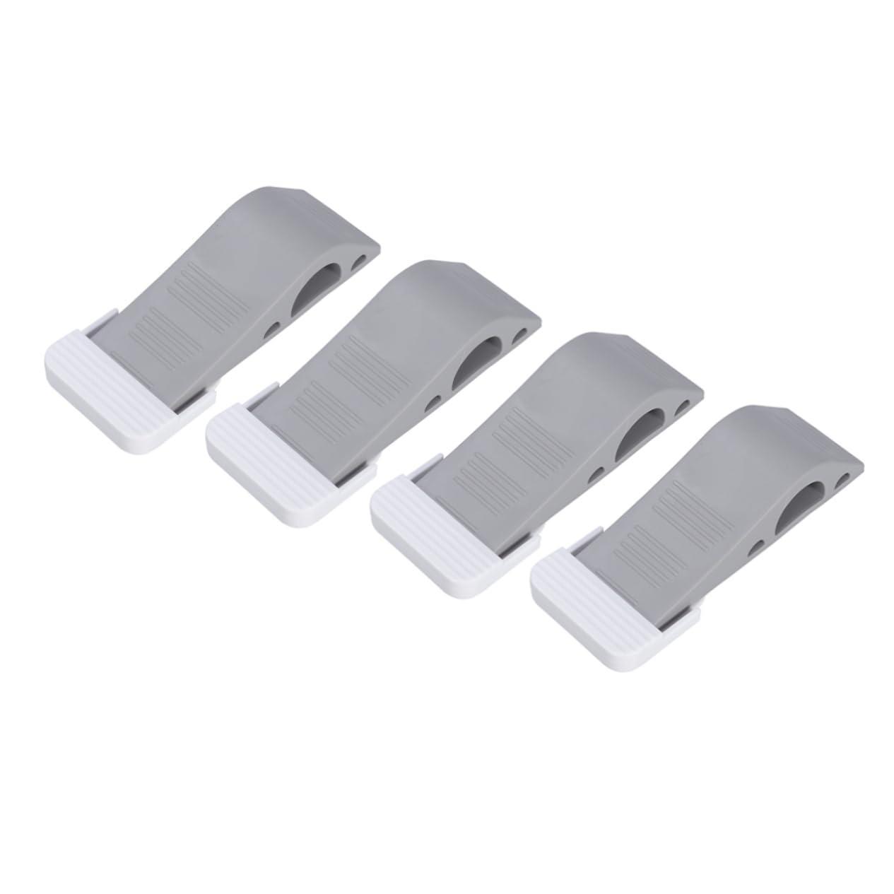 Operitacx 4er Set Türstopper Aus Dekorative Türstopper Rutschfeste Türkeile Mit Halter Für Bodenoberflächen 124mm x 39mm x 25mm von Operitacx