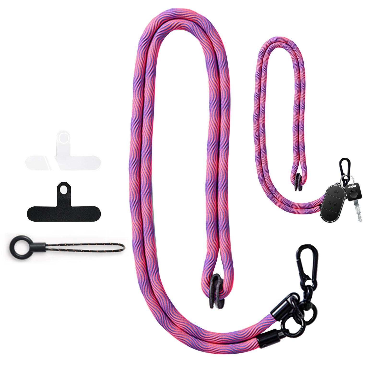 Umhängegurt für Handy, Handy-Lanyard | Vielseitiges Handy-Umhängeband mit Umhängeband | Tragbares Telefon-Umhängeband, Smartphone-Umhängeband, Schulter-Umhängeband für Damen und Herren von Opilroyn