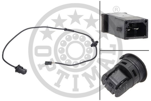 Sensor, Raddrehzahl Hinterachse Optimal 06-S138 von Optimal