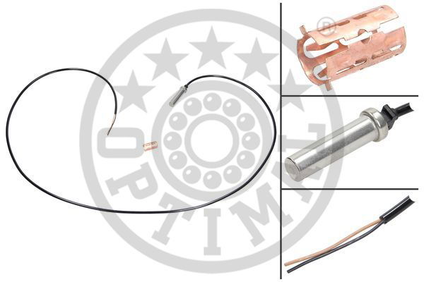 Sensor, Raddrehzahl Hinterachse Optimal 06-S154 von Optimal