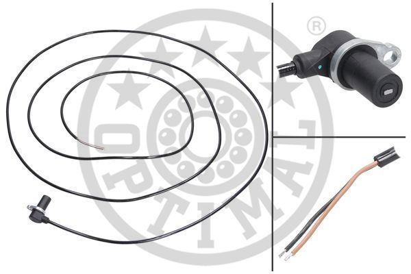 Sensor, Raddrehzahl Hinterachse Optimal 06-S651 von Optimal