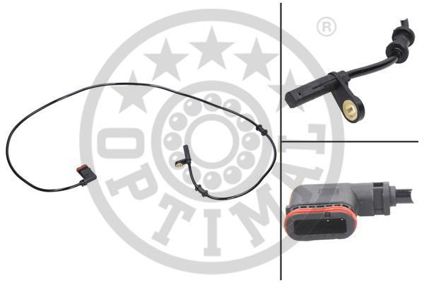 Sensor, Raddrehzahl Hinterachse links Optimal 06-S105 von Optimal