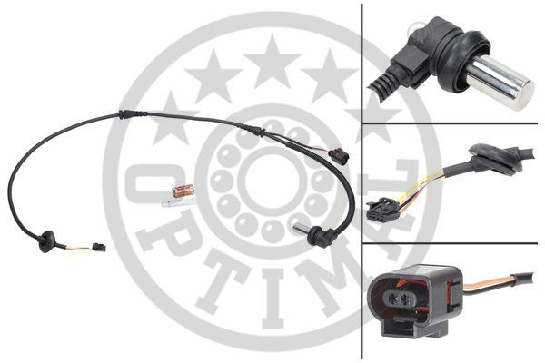 Sensor, Raddrehzahl Hinterachse links Optimal 06-S147 von Optimal