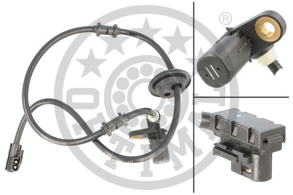 Sensor, Raddrehzahl Hinterachse links Optimal 06-S262 von Optimal