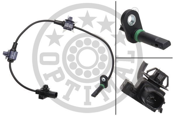 Sensor, Raddrehzahl Hinterachse links Optimal 06-S668 von Optimal