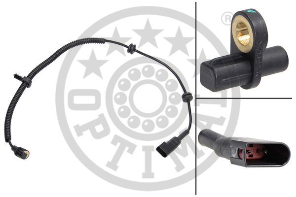 Sensor, Raddrehzahl Hinterachse rechts Optimal 06-S028 von Optimal