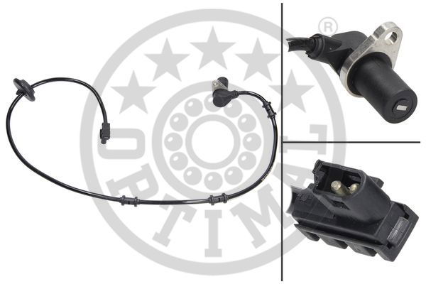 Sensor, Raddrehzahl Hinterachse rechts Optimal 06-S032 von Optimal