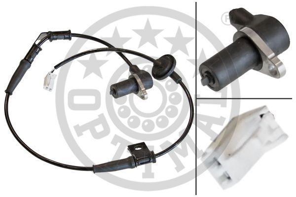 Sensor, Raddrehzahl Hinterachse rechts Optimal 06-S186 von Optimal