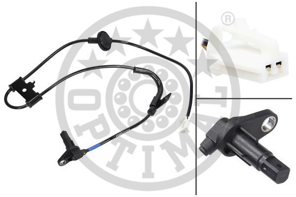 Sensor, Raddrehzahl Hinterachse rechts Optimal 06-S602 von Optimal