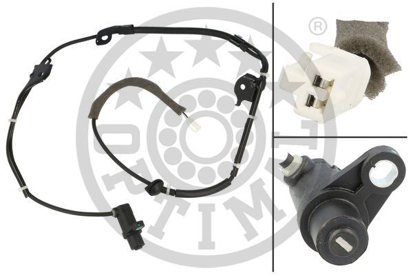 Sensor, Raddrehzahl Hinterachse rechts Optimal 06-S681 von Optimal