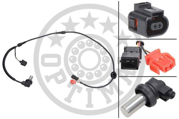 Sensor, Raddrehzahl Vorderachse Optimal 06-S062 von Optimal