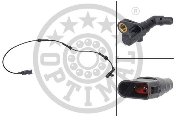 Sensor, Raddrehzahl Vorderachse Optimal 06-S091 von Optimal