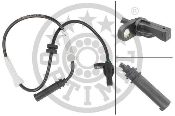 Sensor, Raddrehzahl Vorderachse Optimal 06-S669 von Optimal