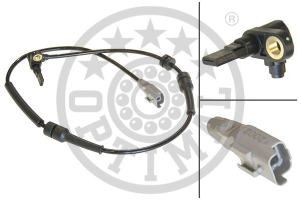 Sensor, Raddrehzahl Vorderachse links Optimal 06-S191 von Optimal