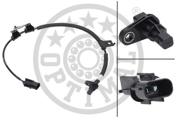 Sensor, Raddrehzahl Vorderachse links Optimal 06-S585 von Optimal