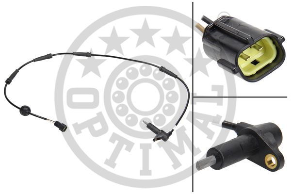 Sensor, Raddrehzahl Vorderachse links Optimal 06-S625 von Optimal