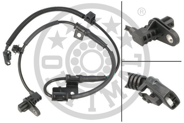 Sensor, Raddrehzahl Vorderachse links Optimal 06-S728 von Optimal