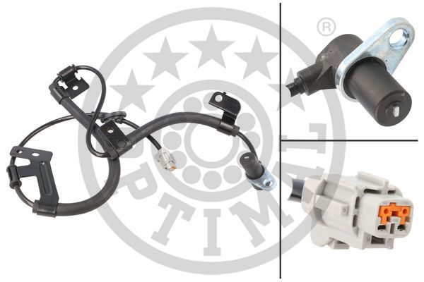 Sensor, Raddrehzahl Vorderachse rechts Optimal 06-S237 von Optimal