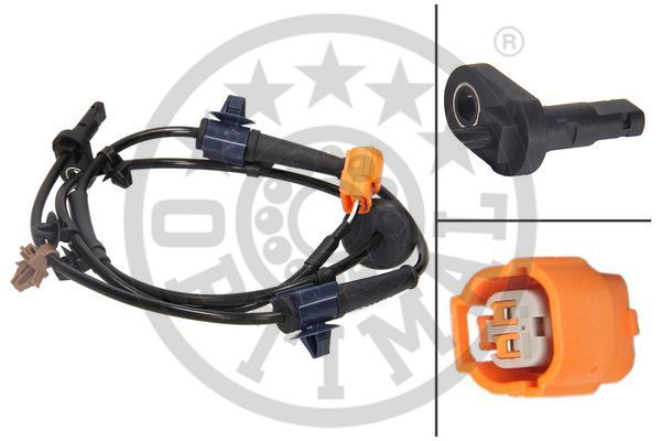 Sensor, Raddrehzahl Vorderachse rechts Optimal 06-S341 von Optimal